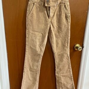 American Eagle Outfitters Tan Flare Jeans